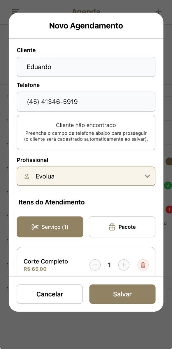 Novo Agendamento
